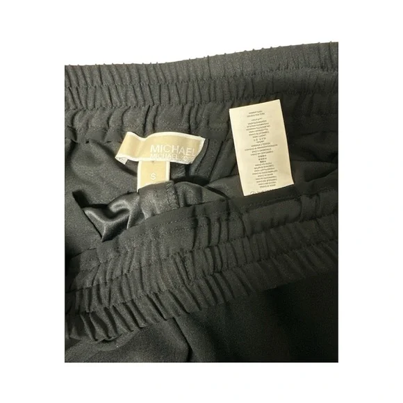 Michael Kors Black And Neon Yellow Athletic Pants - Picture 6 of 6